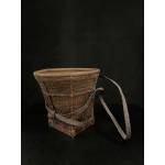 Old Laotian rattan basket- BS1246