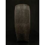 Old tall lacquer bamboo Laotian basket- Ms13538