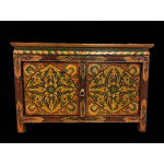 Tibetan Console cabinet with 2 doors- Ms14758