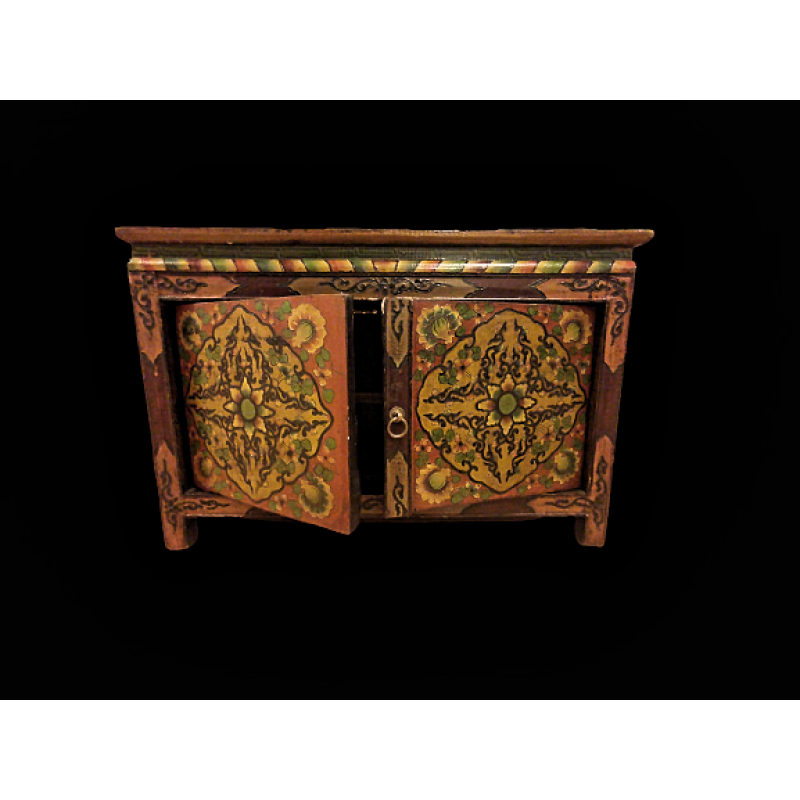 Tibetan Console cabinet with 2 doors- Ms14758