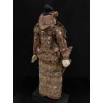 Old male Burmese puppet with embroiled clothes- Ms15950A