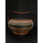 Bamboo and rattan woven wedding basket- Ms8872