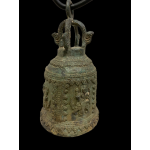 Bronze bell with metal stand- Ms15098 & Ms16785