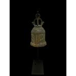 Bronze bell with metal stand- Ms15098 & Ms16785