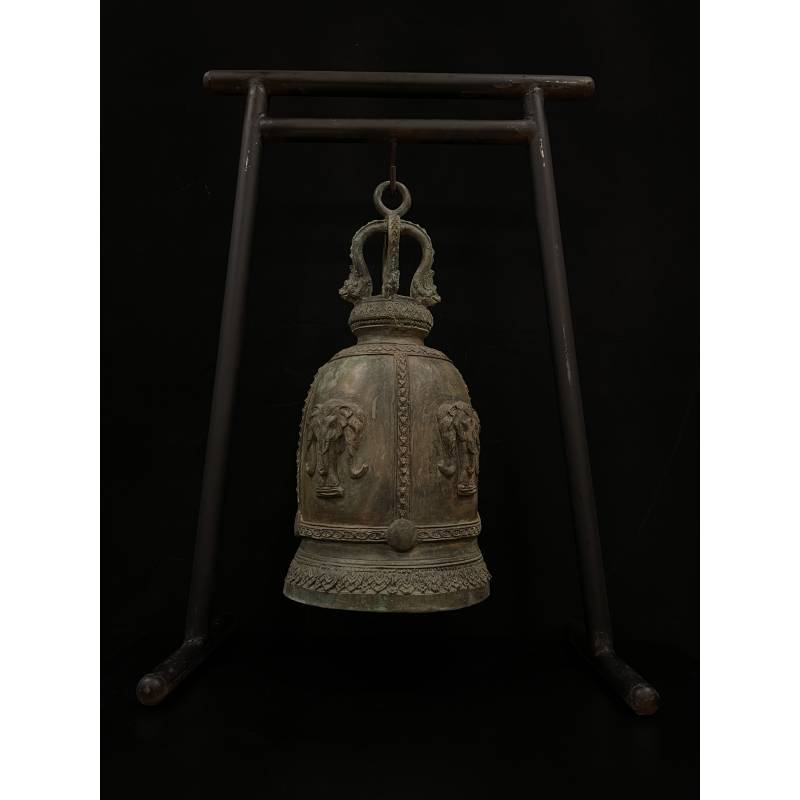 Temple Bell on metal stand- M15987 & Ms16444