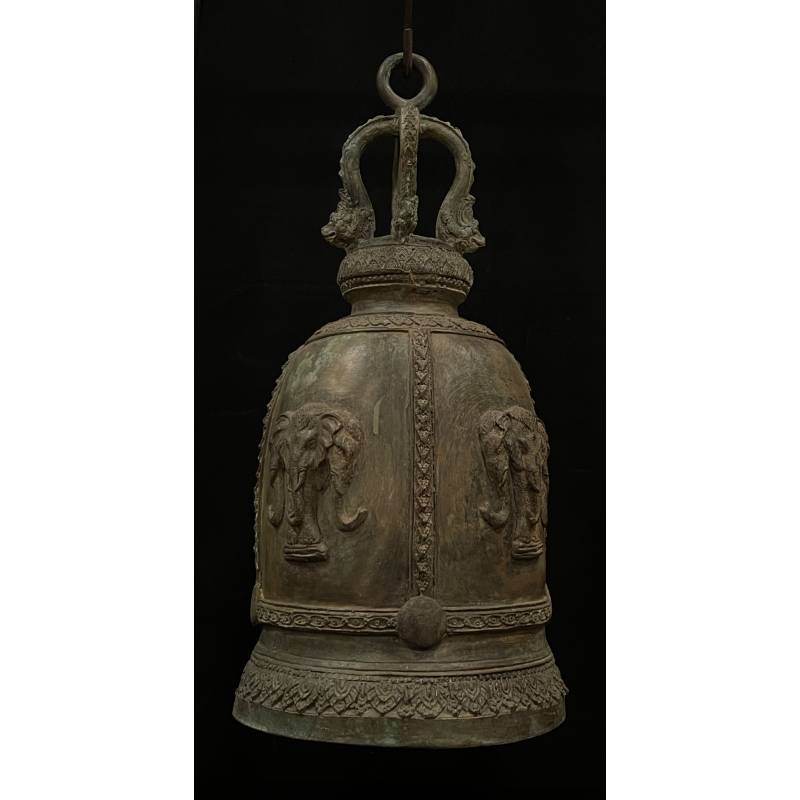 Temple Bell on metal stand- M15987 & Ms16444