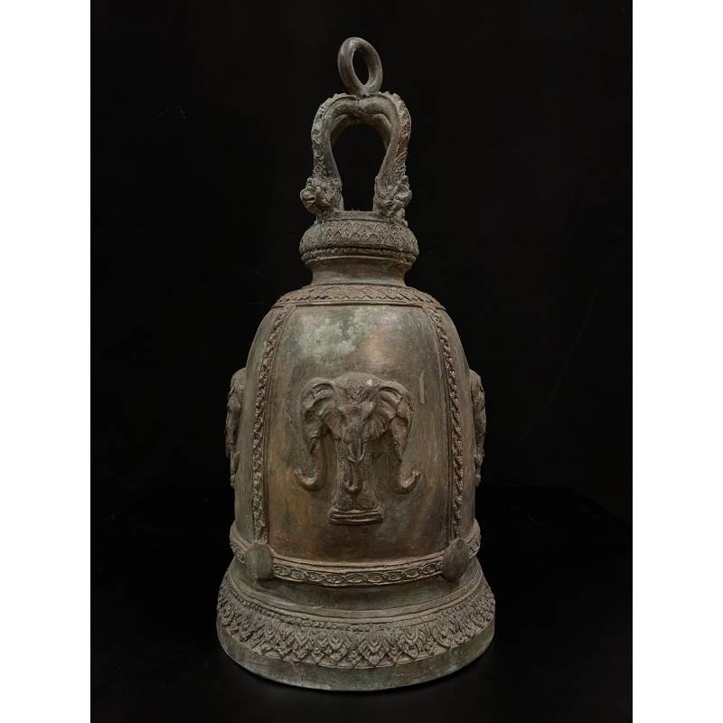 Temple Bell on metal stand- M15987 & Ms16444