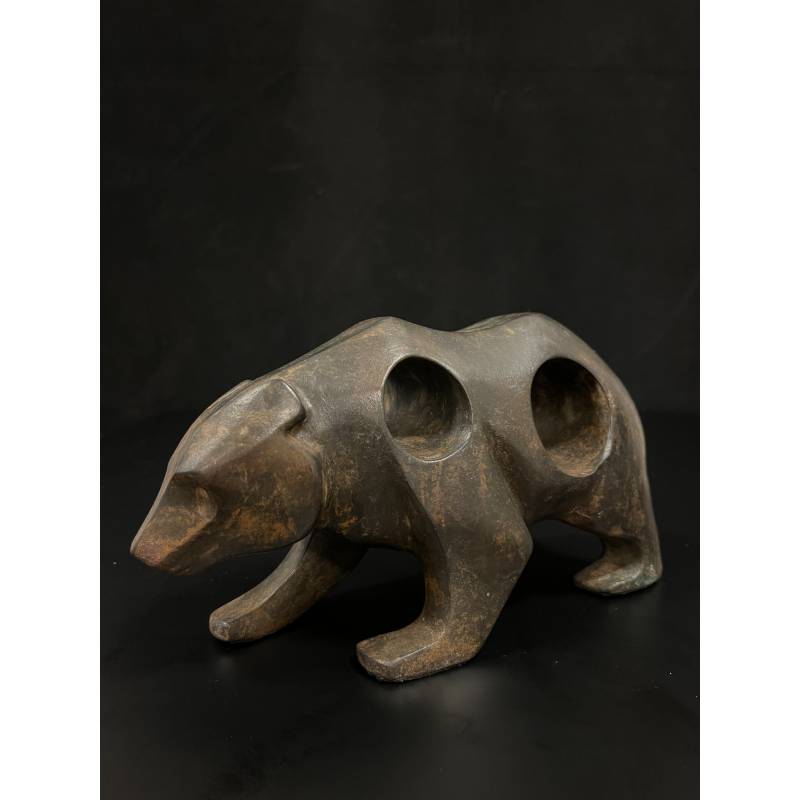 Bronze Bull with 2 holes- Ms16114