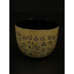 Horse hairs bamboo woven  lacquer Bowl- Ms16463