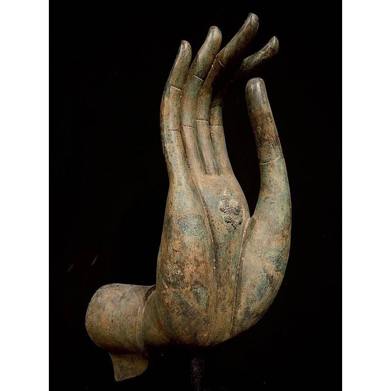 XL bronze Buddha hand- Ms16910