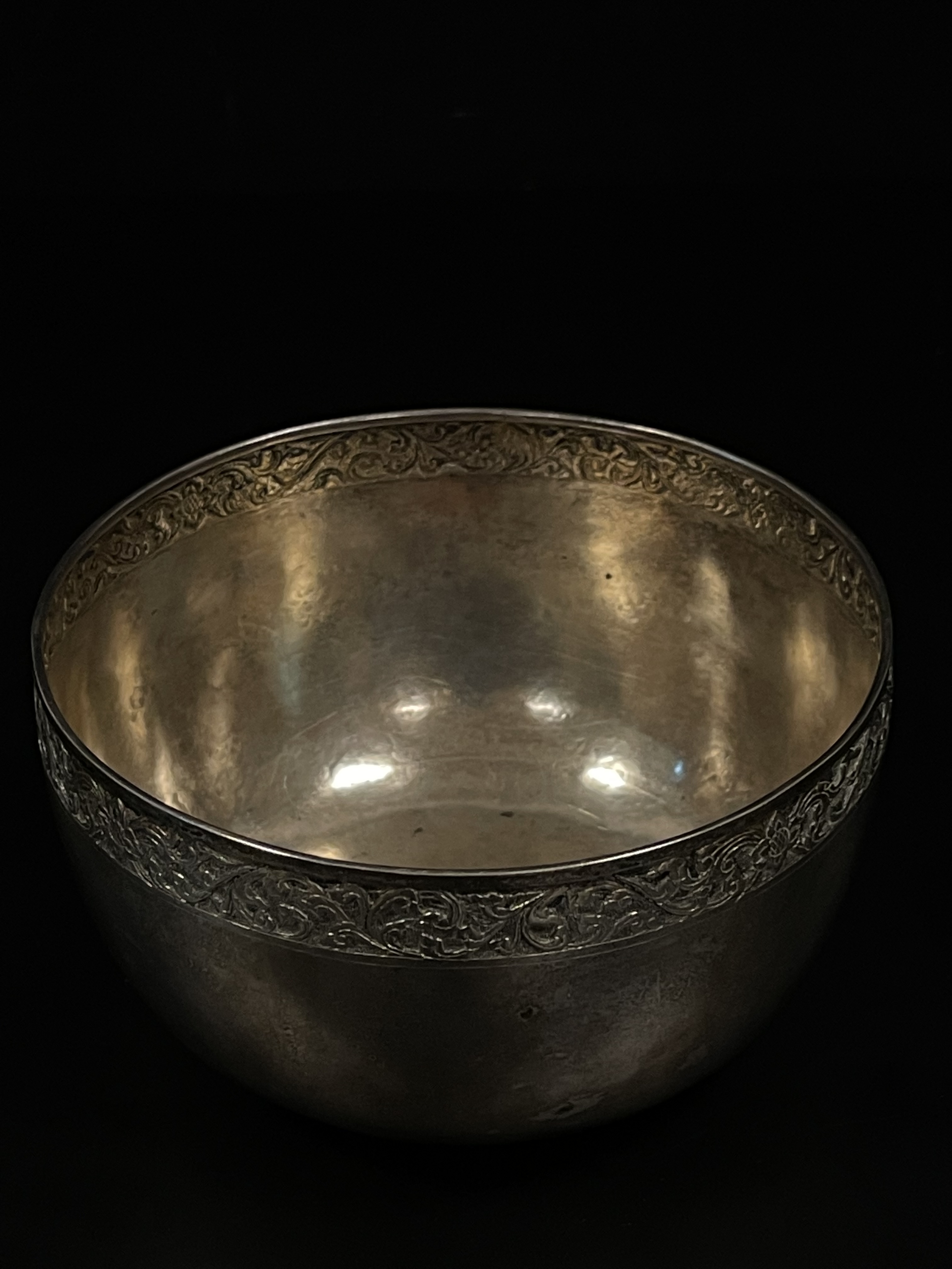 Old silver Bowl- 5333B