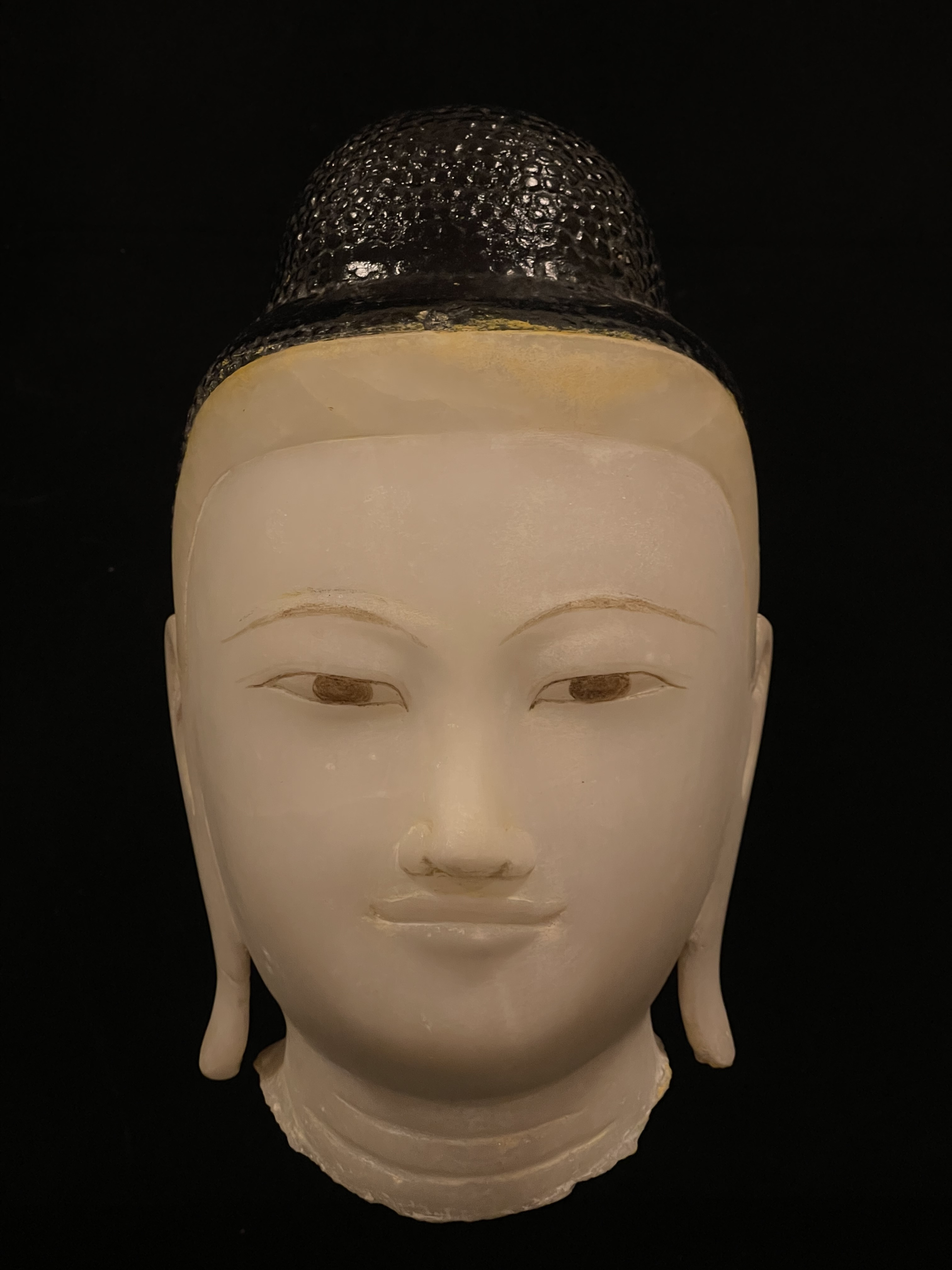 Marble Buddha Head- 6787