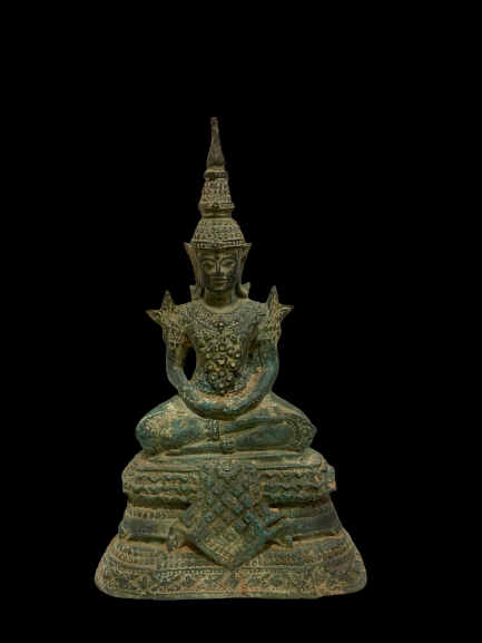 Bronze seated Buddha- Ms16426