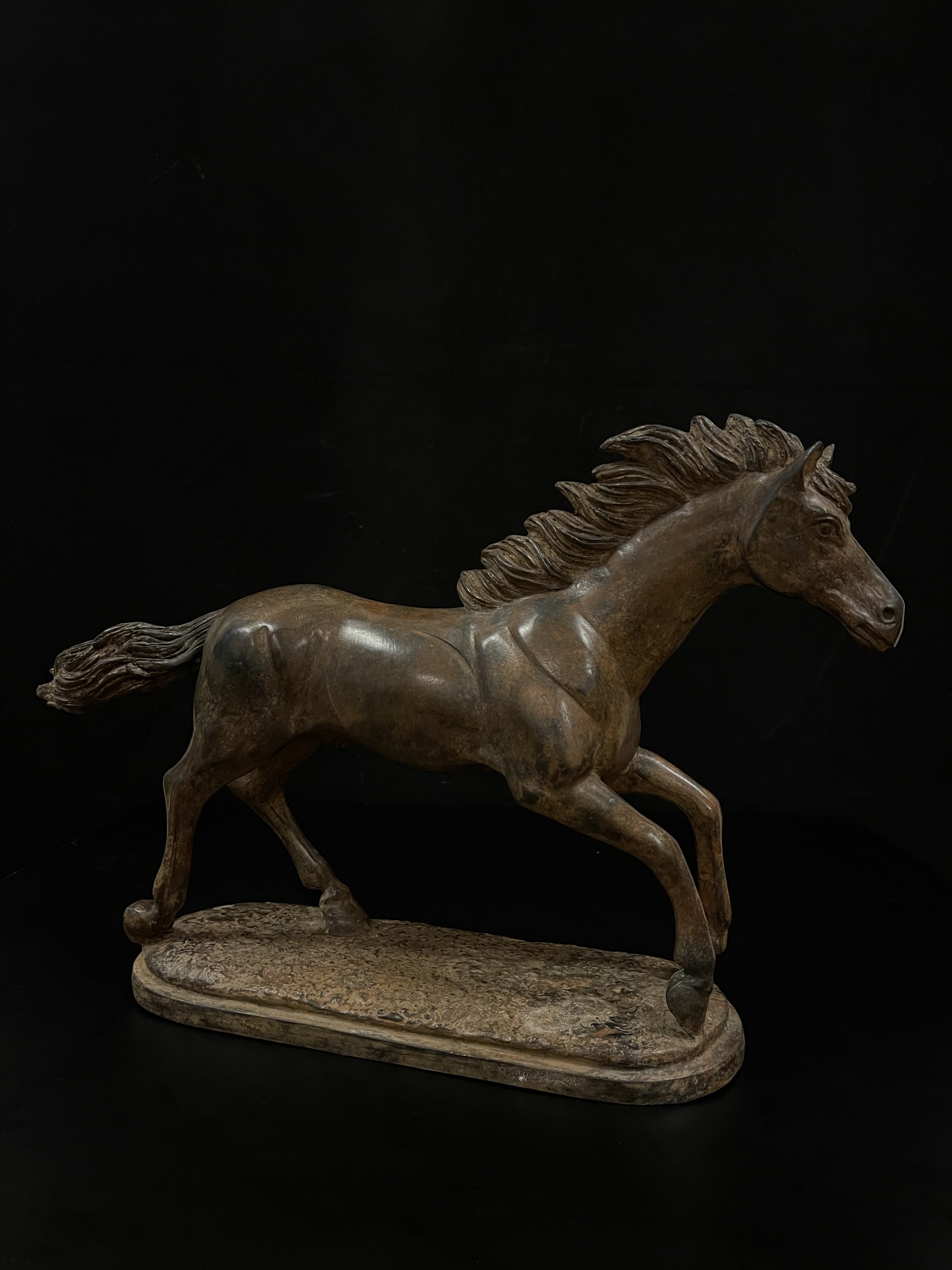 Bronze Feng Shui Horse- Ms16549